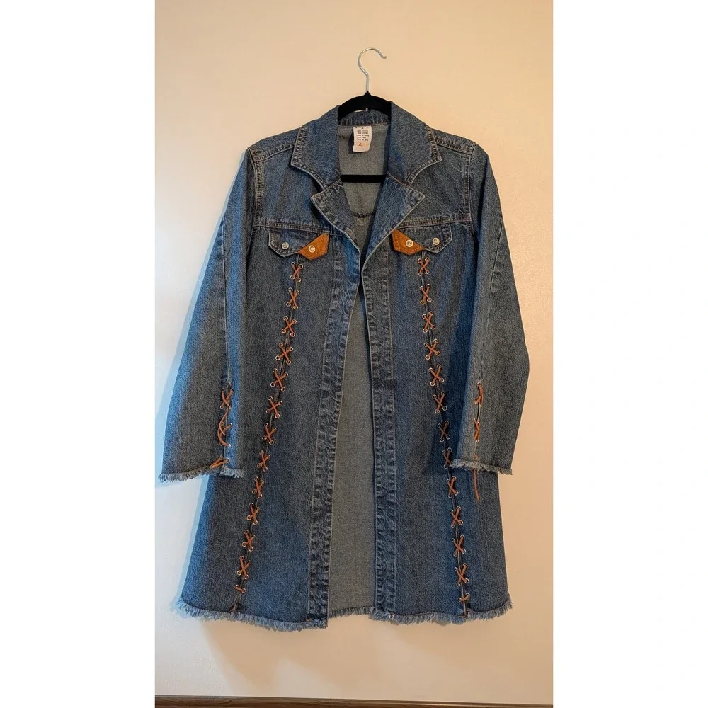 Ethyl longline denim